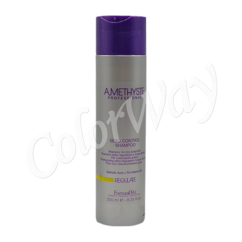 FarmaVita AMETHYSTE Regulate Sebo Control Shampoo 250ml