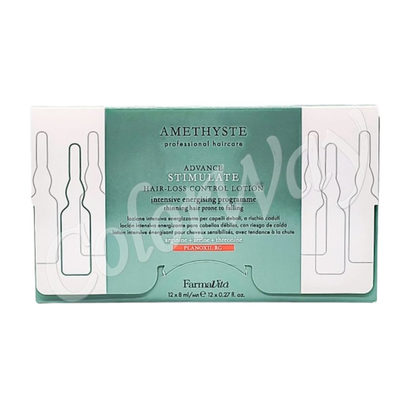 FarmaVita AMETHYSTE Stimulate Anti Hair Loss Control Intensive Lotion 12x8ml