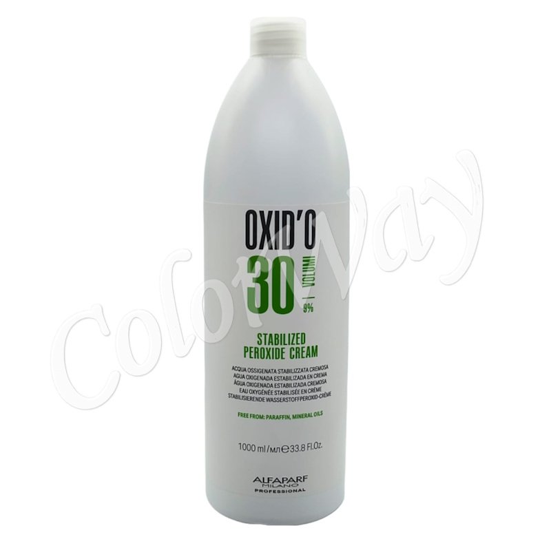Alfaparf Milano OXID'O Creamy Developer Oxidant 30Vol 9% 1000ml New