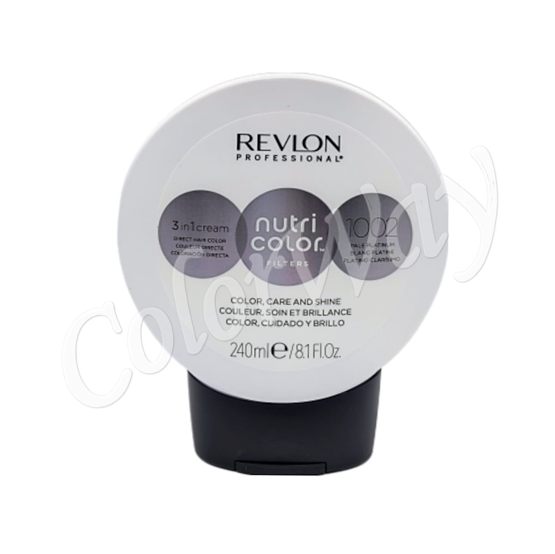 Revlon Nutri Color Filters 1002 Pale Platinum 240ml