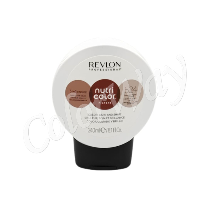Revlon Nutri Color Filters 524 Coppery Pearl Brown 240ml