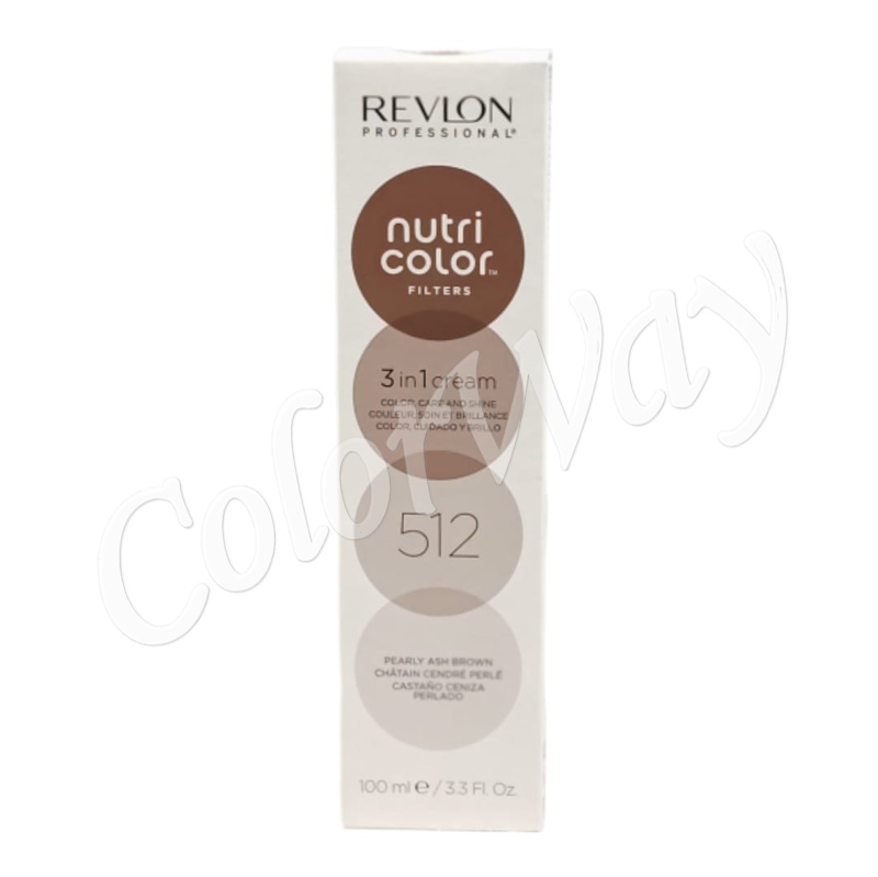 Revlon Nutri Color Filters 512 Pearly Ash Brown 100ml