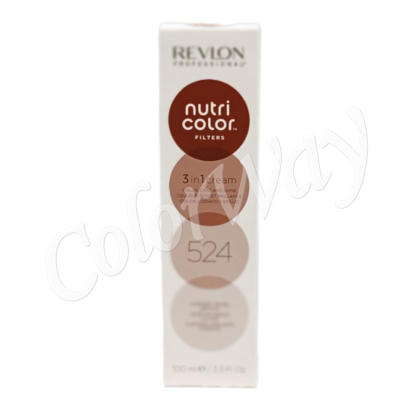 Revlon Nutri Color Filters 524 Coppery Pearl Brown 100ml