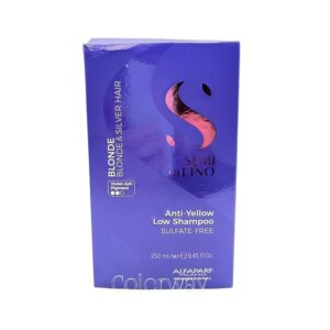Alfaparf Semi Di Lino Blonde Anti-Yellow Shampoo 250ml (damaged box)