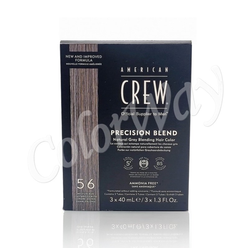 American Crew Precision Blend Medium Ash 5|6 3x40ml