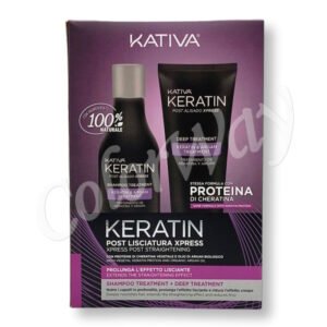 Kativa Keratin & Argan Post Straightening Xpress Kit