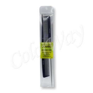 Colortrak Carbon Fiber Black Combs 2 Pk