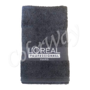 Loreal Professionnel Black Salon Towel 100% Cotton 49 × 83 cm