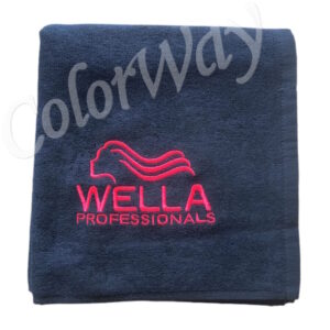 Wella Professionals Black Salon Towel Bleach & Colour Resistant 50 × 100 cm